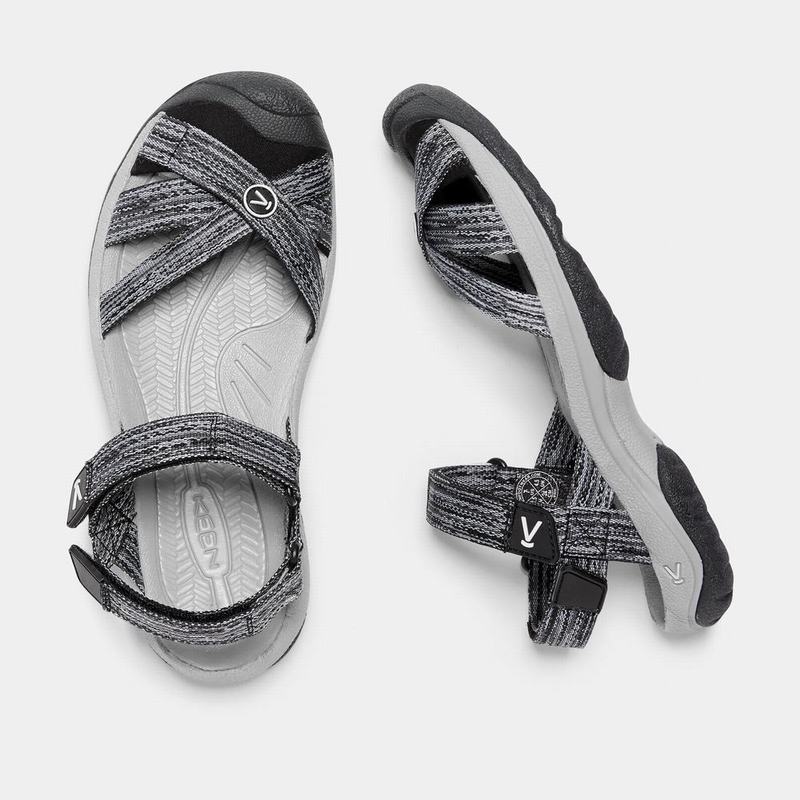 Sandalias Keen Bali Strap Para Mujer Grises/Negros - Sandalias Keen Mexico (964870-ZXH)